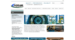 Desktop Screenshot of clevtool.com